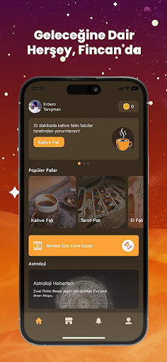 Android application Fincan - Kahve Falı, Tarot screenshort