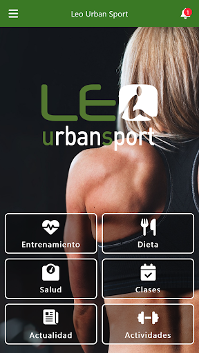 Android application Leo Urban Sport screenshort