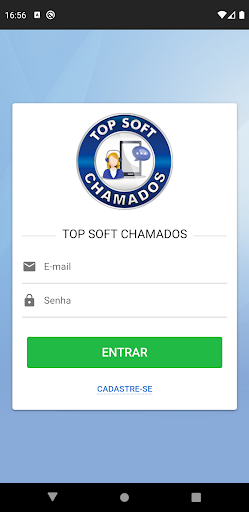 Android application Top Soft Chamados screenshort