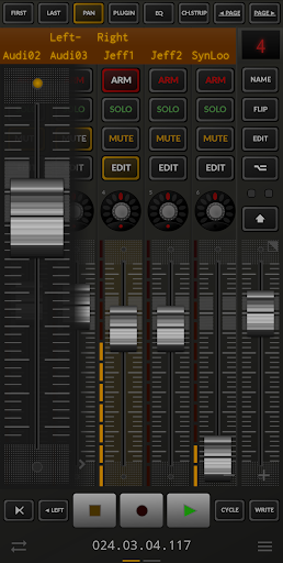Android application TouchDAW Demo screenshort