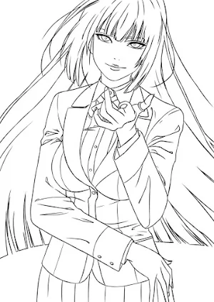 Featured image of post Runa Yomozuki Kakegurui Coloring Pages