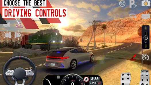 Driving School Sim Mod Apk 7.0.0 Money For android or ios Gallery 7