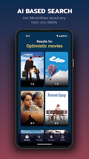 Android application MovieWiser screenshort