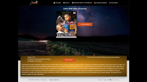 Yennega Movies Screen 3
