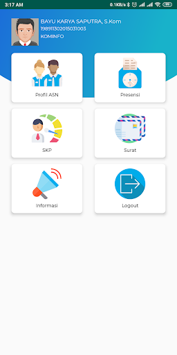 Android application ABDI TEBO screenshort