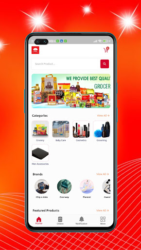 Android application Mega Metro Store screenshort