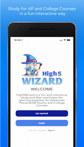 Android application High5Wizard screenshort