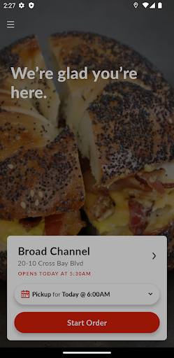 Android application All American Bagel & Bari screenshort