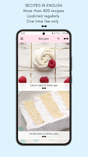 Android application Love, Manuela The Baking APP screenshort
