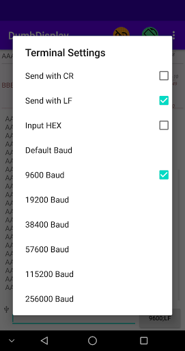 DumbDisplay Screen 2