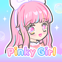 Pinky Girl: Dress up & Make Friends