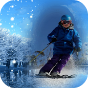 Snow fall Frames Photo Editor  Icon