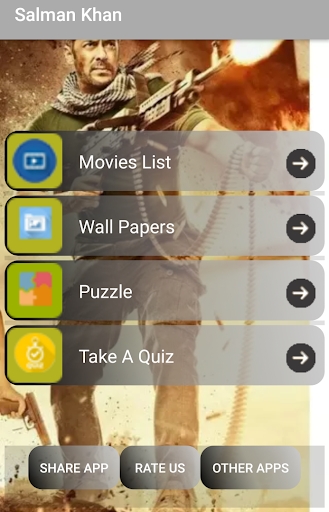 Android application Salman Khan -wallpapers screenshort