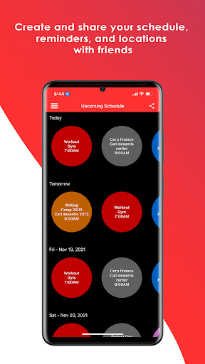 Android application Umaps screenshort