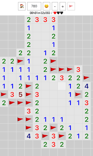 Minesweeper with replay Screen 3