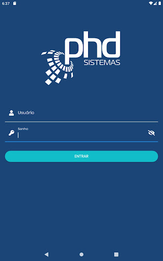 Android application PhD Sistemas screenshort