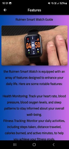 Ruimen Smart Watch Guideのおすすめ画像4