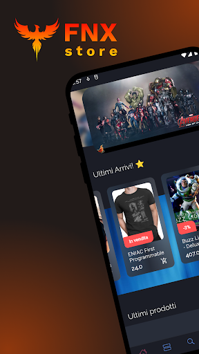Android application FNX Store screenshort