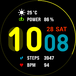 Watch face CNW0029 - Screenshot Image