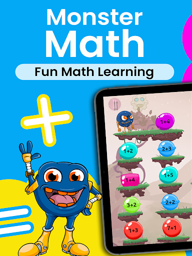 Screenshot of Monster Math: Kids Game