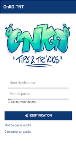 Android application Onko-Tnt screenshort