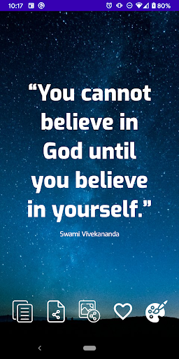 Daily Quotes - Offline Quotes Screen 3