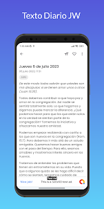 Texto Diario Testigo de Jehová