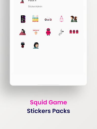 Squid Game Stickers