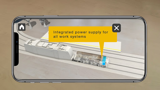 Plasser & Theurer AR ATMO App Screen 3