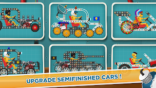 Car Builder & Racing for Kids - Screenshot 1