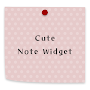 Cute Note Widget