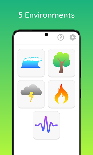 Android application Taiao - Nature Soundscapes screenshort