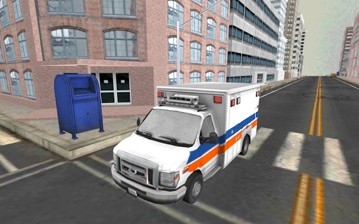 Ambulance Parking 3D Screen 2