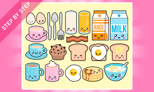 How to draw food step by step Screen 2