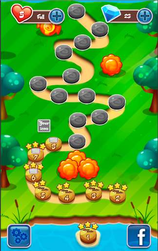 Android application Match The Jelly screenshort