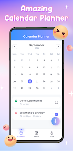 Calendar Planner, Agenda Notes
