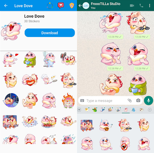 Bird Stickers For WASticker Screen 2