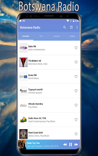 Android application Botswana Radio screenshort