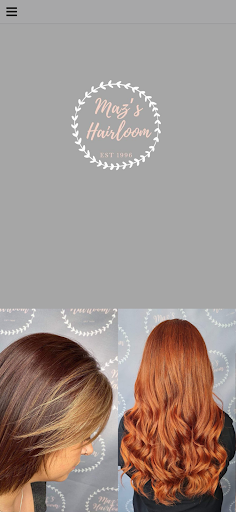Android application Maz's Hairloom screenshort