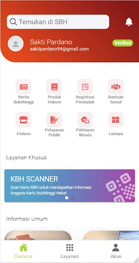 SISTEM BUKITTINGGI HEBAT Screen 2