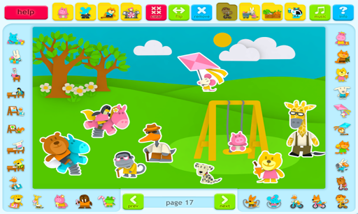 Sticker Book 3: Animal Town Screen 3