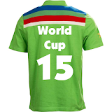 Cricket World cup 2015 Jersey icon