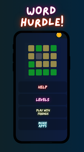 Android application Word Hurdle :Guess Hidden Word screenshort