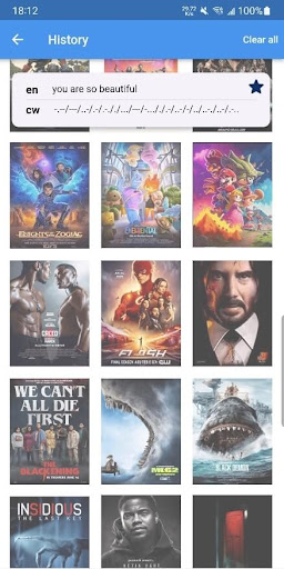 Android application Mannic screenshort