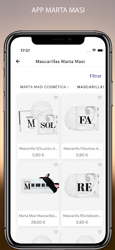 Marta Masi App Screen 2