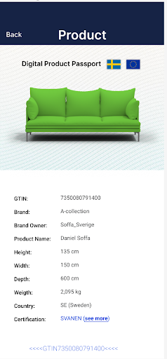 Product Passport Resolver Screen 2