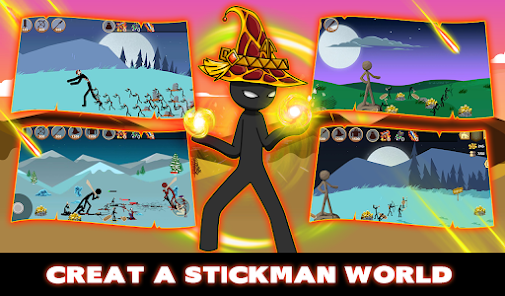 Stickman War Battle of Honor Mod APK 1.0.14 (Unlimited money, gems) poster-5