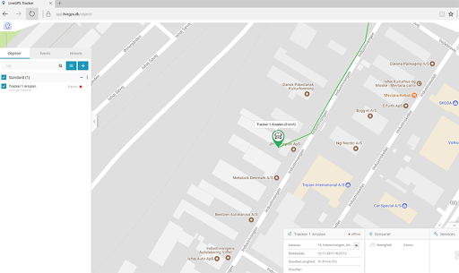 Android application LiveGPS Basis screenshort