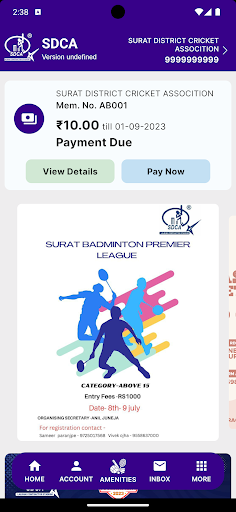 SDCA App Screen 3