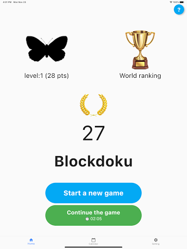Android application Blockdoku - Sudoku + Block screenshort